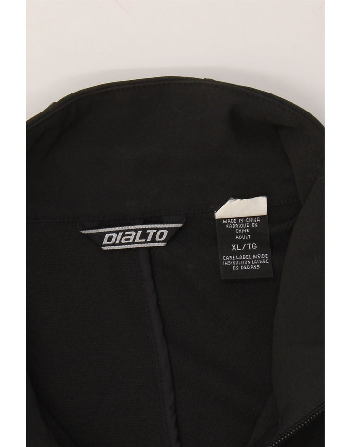 DIALTO Womens Windbreaker Jacket UK 18 XL Black Polyester Vintage Dialto and Second-Hand Dialto from Messina Hembry 