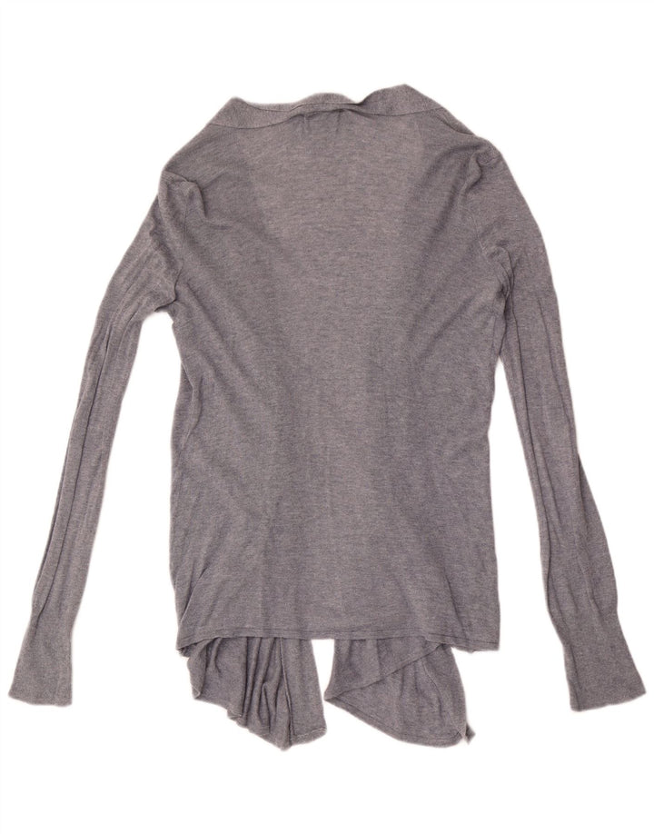 Pulover cardigan deschis pentru femei Zara UK 12, gri mediu