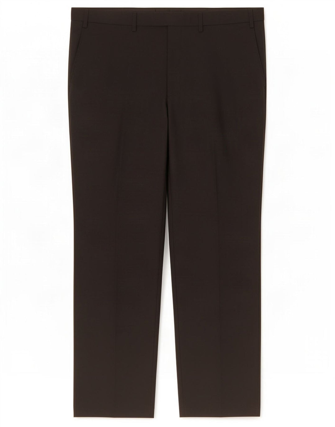 Pantaloni de costum obișnuiți pentru bărbați Marks & Spencer L40 L31 Poliester negru