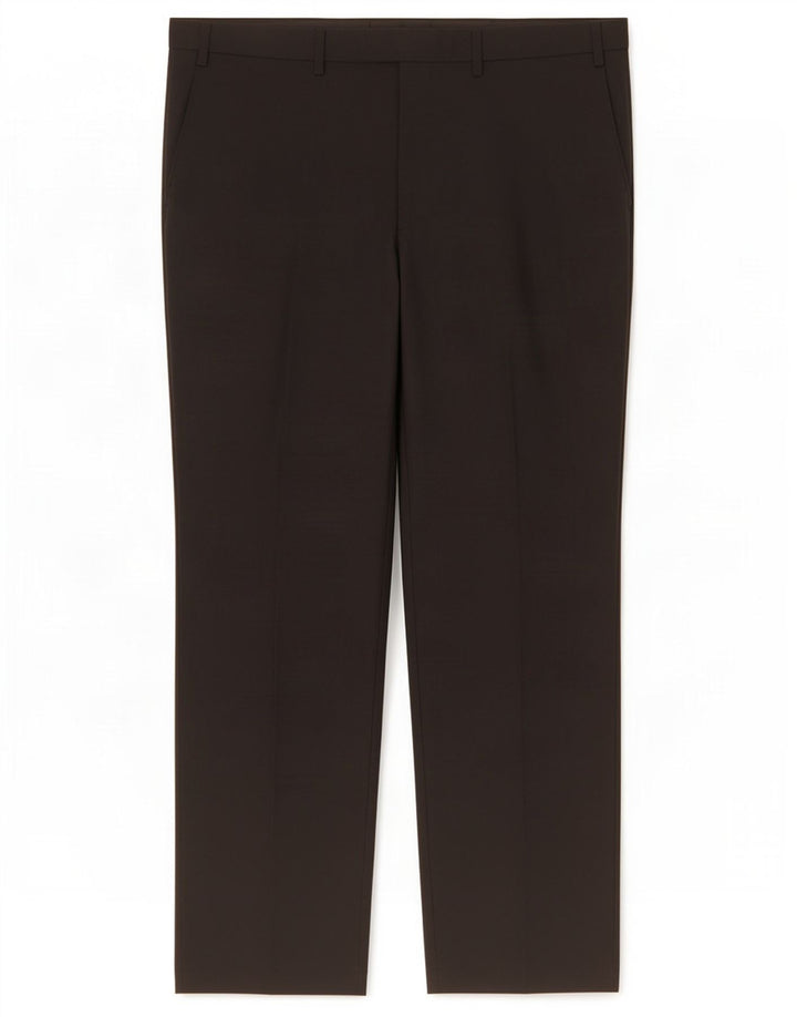 Pantaloni de costum obișnuiți pentru bărbați Marks & Spencer L40 L31 Poliester negru