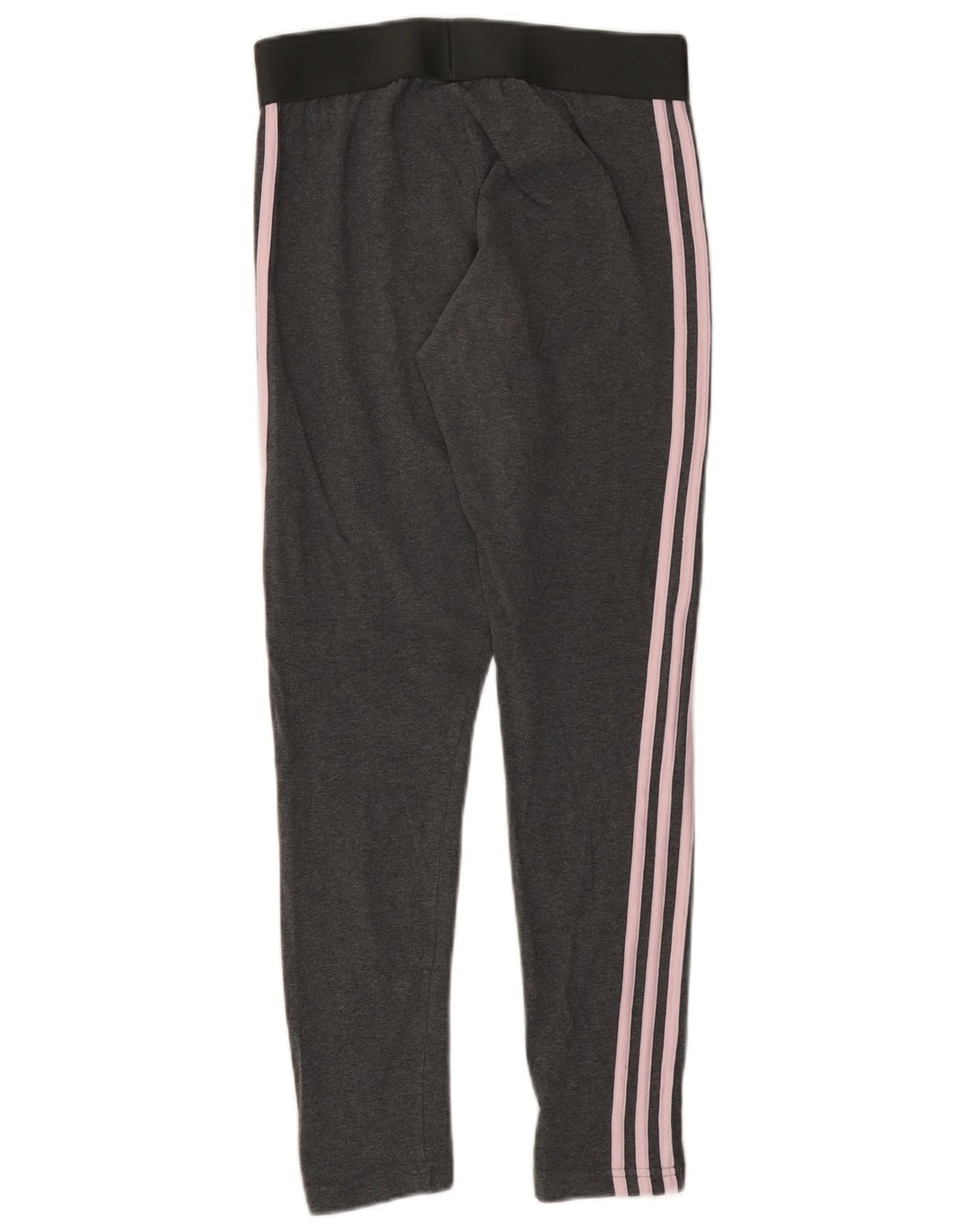 Leggings pentru femei ADIDAS UK 12/14 bumbac gri mediu