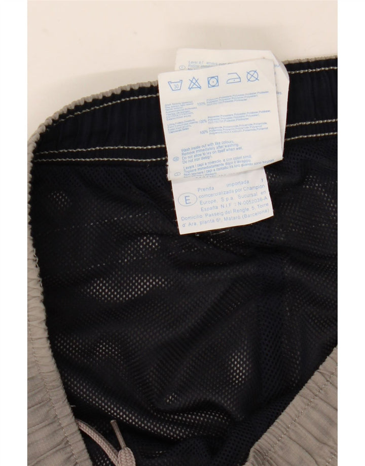 Pantaloni de trening pentru bărbați Champion, mari, gri, poliester color bloc