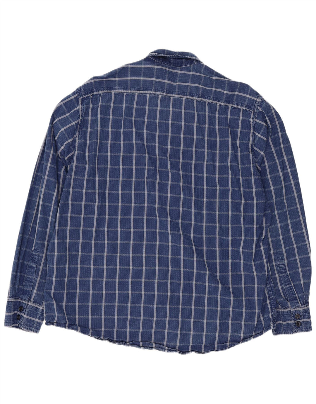Cămașă pentru bărbați Levi's XL Blue Check Bumbac