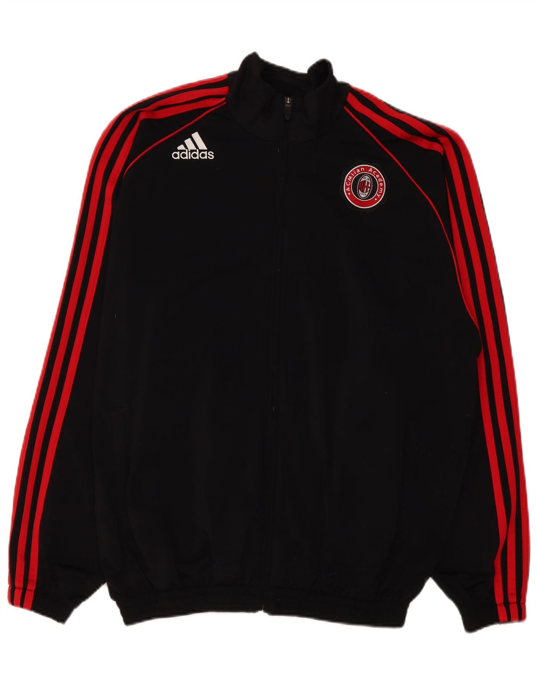 ADIDAS AC Milan Loose Fit Trening Top Jachetă mare poliester negru