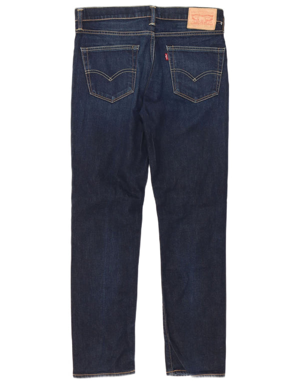Levi's Mens 511 Slim Jeans W34 L32 Navy Blue Cotton