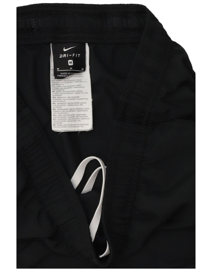 Pantaloni scurți sport Nike Dri Fit pentru bărbați, poliester mediu negru