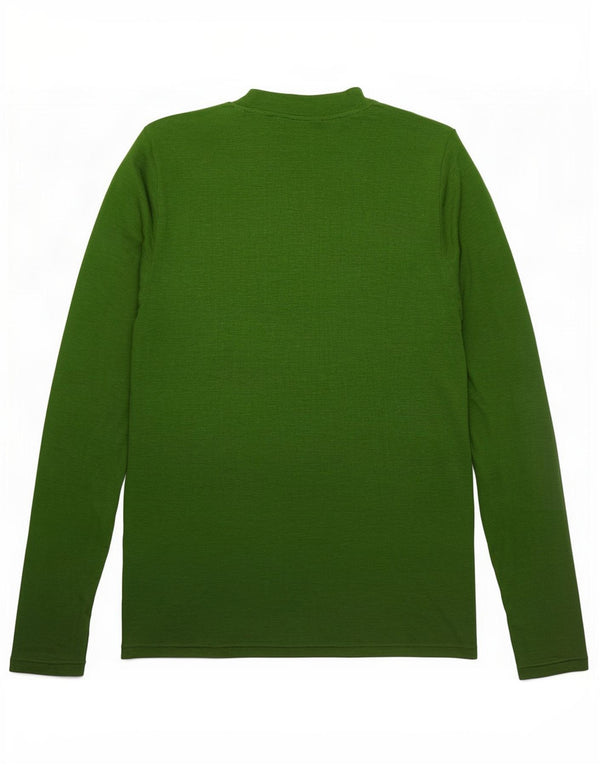 Marks & Spencer Top pentru femei cu mânecă lungă Marea Britanie 14, mare, verde, modal