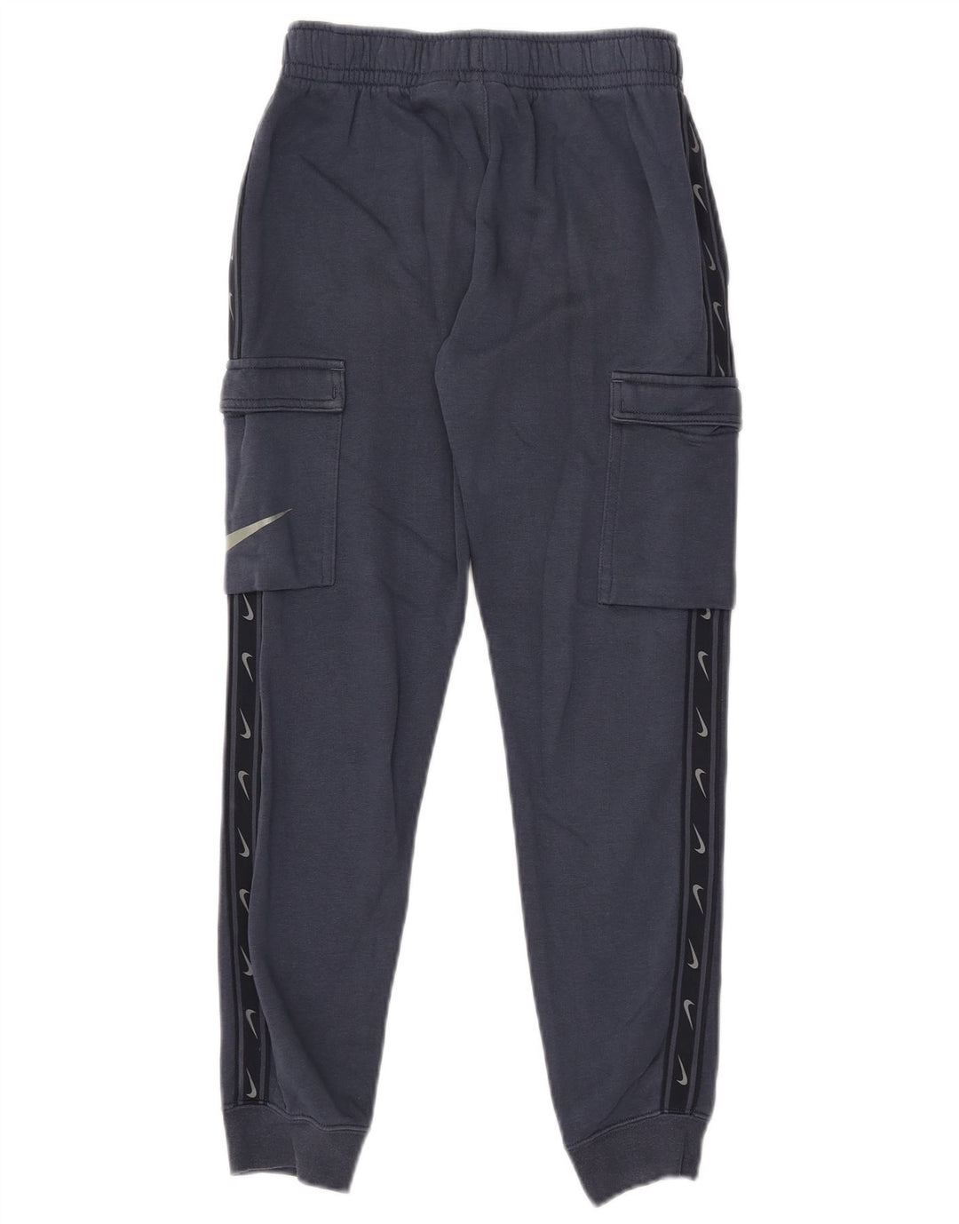 Pantaloni de trening cu grafica Nike pentru baieti Pantaloni de jogging 10-11 ani, mediu bleumarin