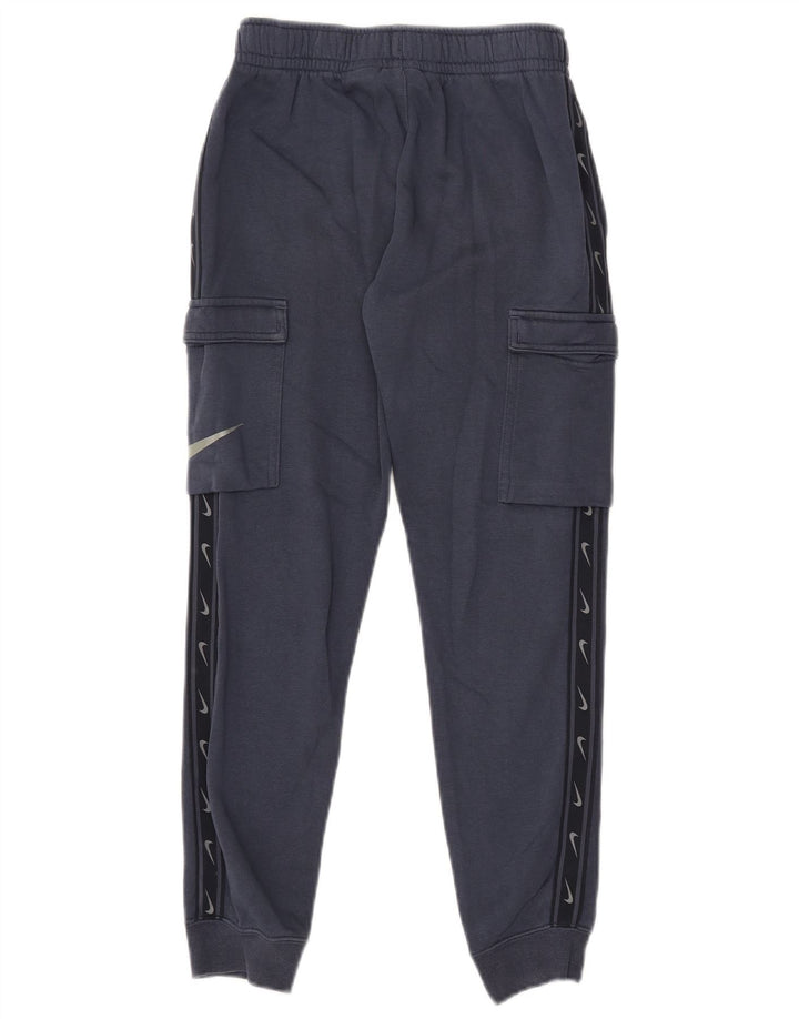 Pantaloni de trening cu grafica Nike pentru baieti Pantaloni de jogging 10-11 ani, mediu bleumarin