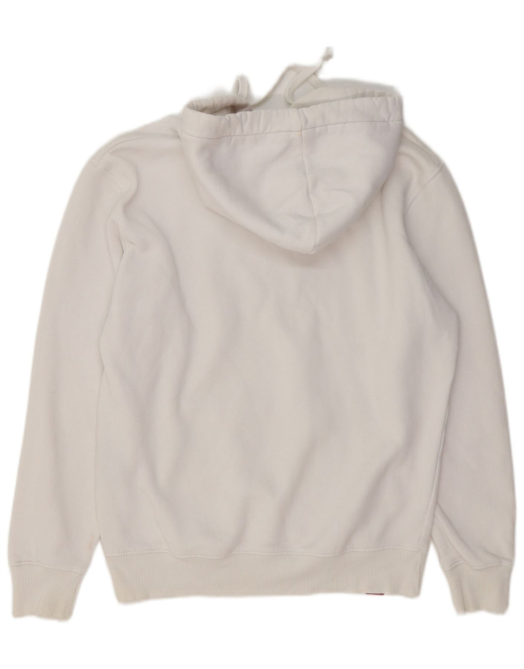 ALPHA INDUSTRIES Pulover cu glugă grafic pentru bărbați, bumbac alb mediu