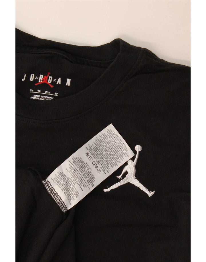 Tricou Bărbați Jordan Top XS Bumbac Negru
