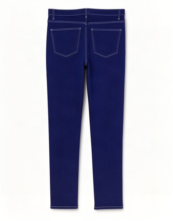Blugi Topshop pentru femei Joni Slim W34 L29 Bumbac albastru