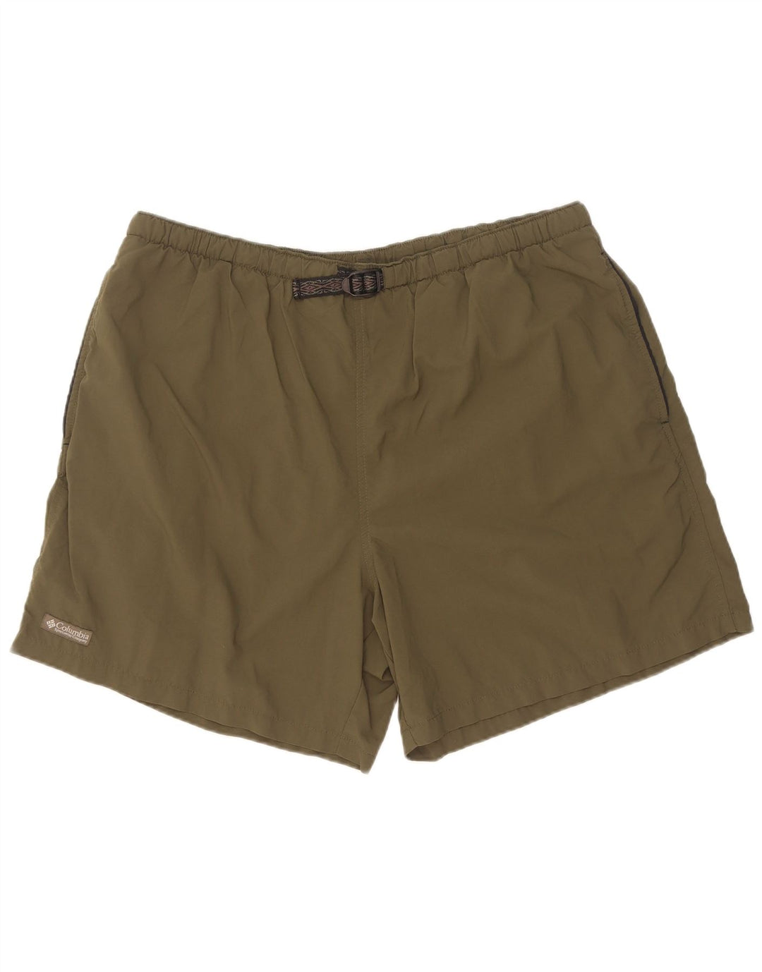 Pantaloni scurți de înot Columbia pentru bărbați XL din nailon kaki
