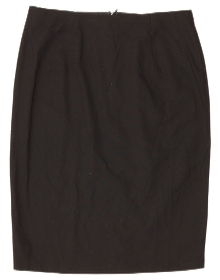 Fusta creion pentru fete Marks & Spencer 15-16 ani W29 poliester negru