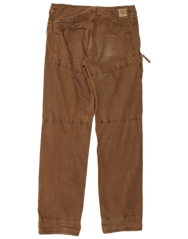 Pantaloni cargo drepti pentru bărbați Murphy & Nye L33 L34 bumbac maro