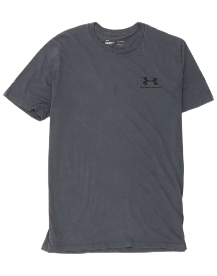 Tricou Under Armour pentru bărbați Heat Gear Top Mediu Bleumarin