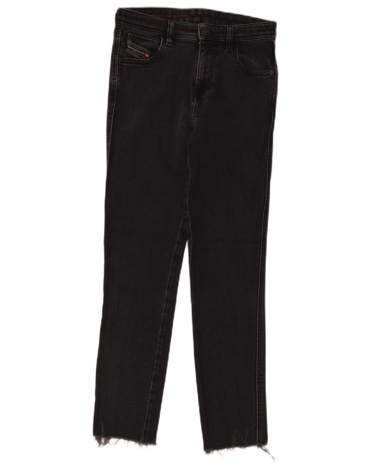 Blugi subțiri pentru femei Diesel W24 L26 poliacrilic negru