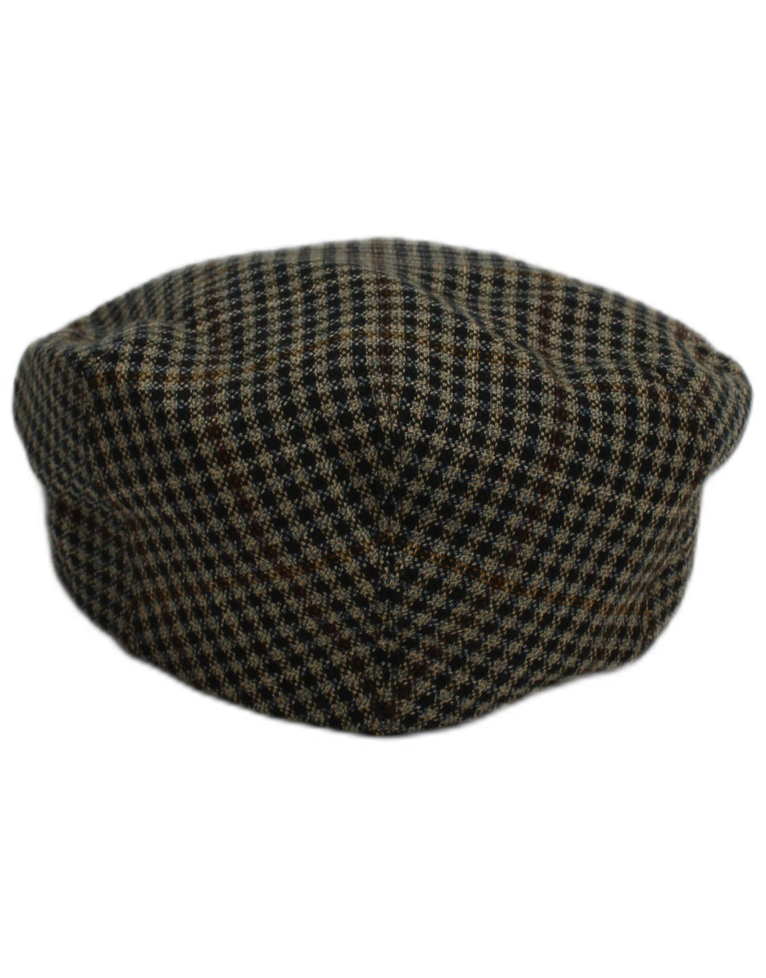 Șapcă plată pentru bărbați Barbisio Maro Mediu Houndstooth Classic