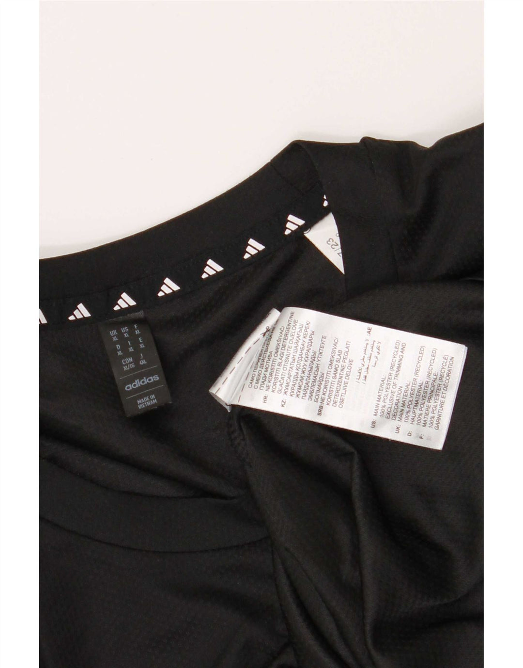 Tricou pentru bărbați Adidas Aeroready Top XL Poliester negru