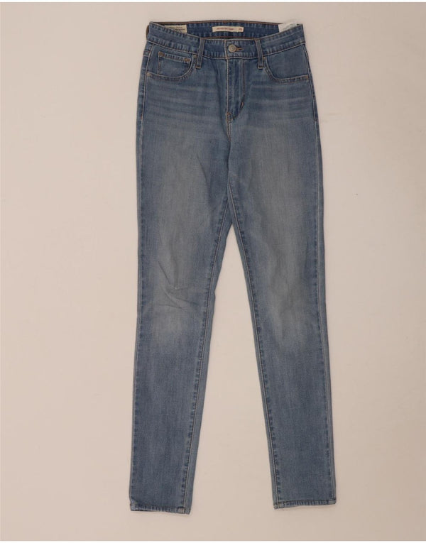 Blugi skinny cu talie înaltă 721 Levi's pentru femei L26 L32 Bumbac albastru
