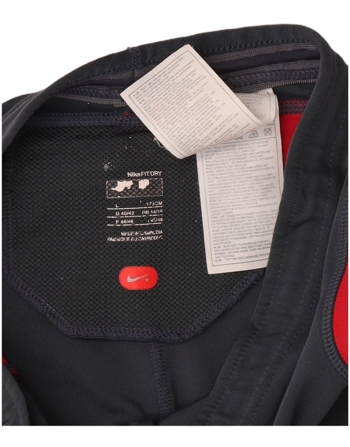 Bermude sport NIKE pentru femei Marea Britanie 14/16, mare, gri, bloc de culoare