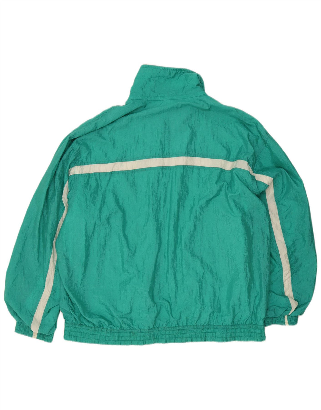 Jachetă de trening vintage pentru bărbați, cu o formă largi, verde mare