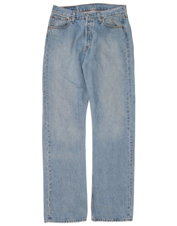 Blugi drepti pentru bărbați Levi's 501 W30 L34 Bumbac albastru