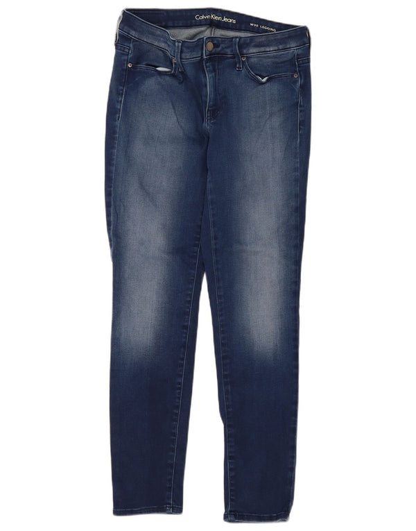 Blugi skinny Calvin Klein pentru femei L30 L30, bumbac albastru
