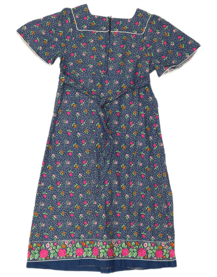 Rochie Maxi pentru Damă Nuova Moda IT 44 Medium Blue Floral