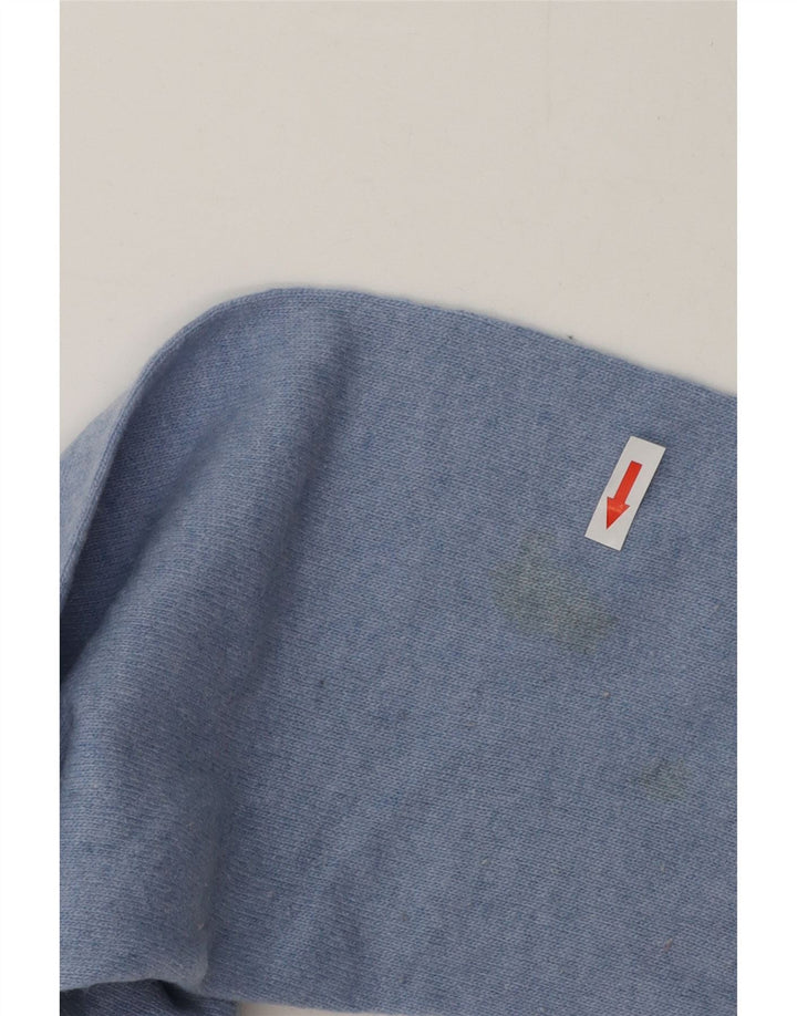 Pulover pentru bărbați Kappa cu decolteu triplu, XL, lână albastră
