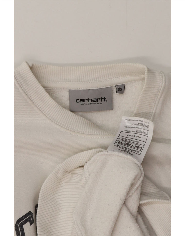 CARHARTT Pulover grafic pentru bărbați XS Bumbac alb