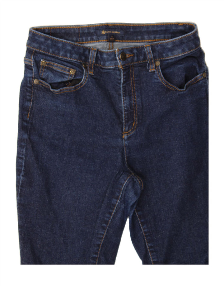 BROOKS BROTHERS Womens Straight Jeans US 6 Medium W28 L27 Navy Blue Vintage Brooks Brothers and Second-Hand Brooks Brothers from Messina Hembry 