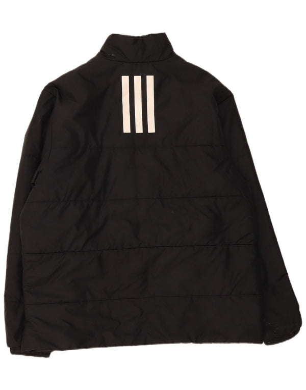 Jachetă căptușită pentru bărbați Adidas UK 42 XL Poliester negru