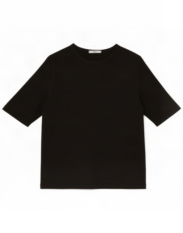 Tricou pentru femei Marks & Spencer Top UK 12 Medium Black Acrylic