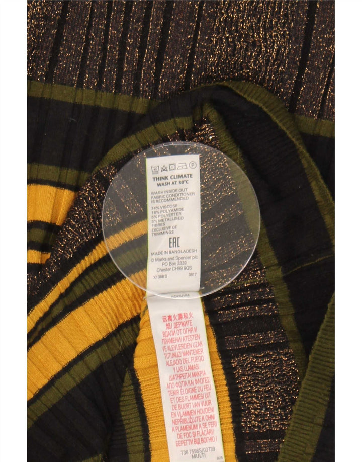 Pulover pentru femei Marks & Spencer cu gât cu barca UK 16 mare, multicolor