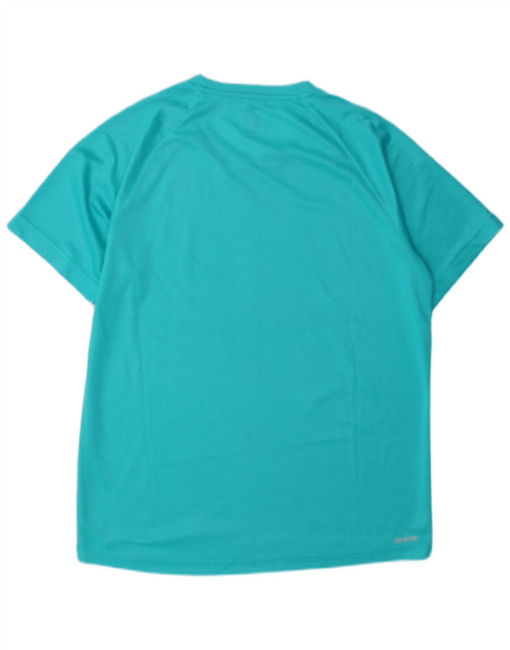 Tricou Adidas Climalite pentru bărbați Top Medium Turcoaz