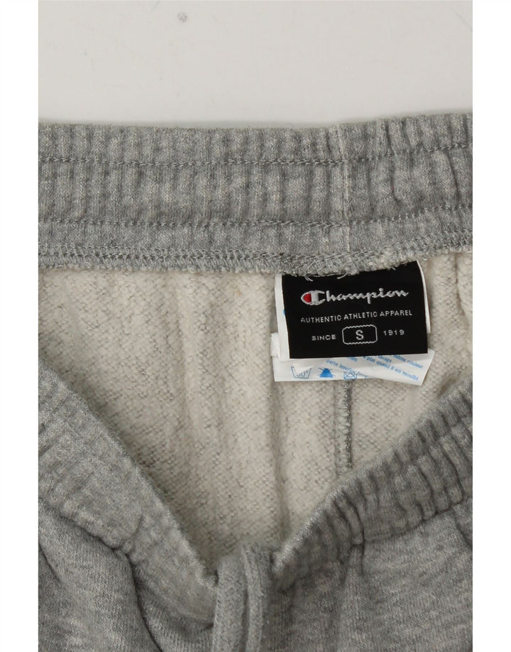 Pantaloni de trening pentru bărbați CHAMPION, bumbac gri mic
