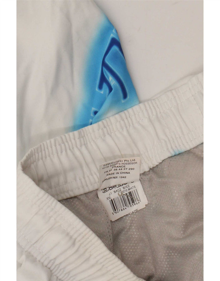 Pantaloni scurți de înot grafic pentru bărbați Billabong 2XL poliester alb