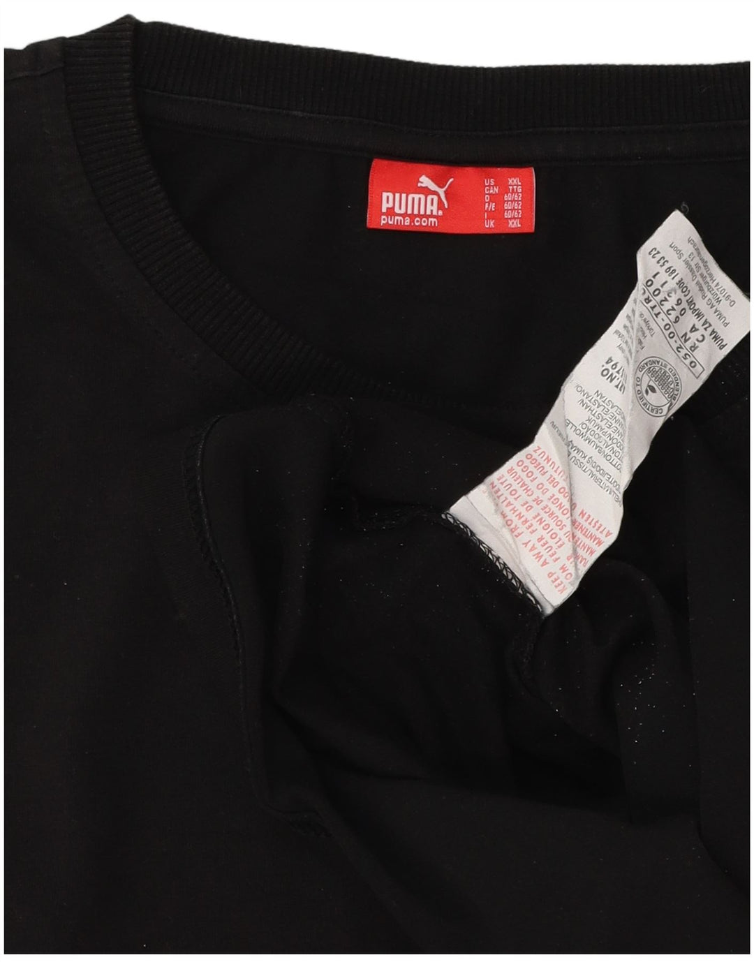 Vestă pentru bărbați Puma, 2XL, bumbac negru