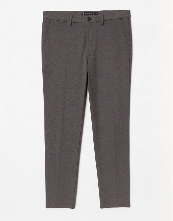 Pantaloni chino slim pentru bărbați Tommy Hilfiger W32 L30 gri viscoză