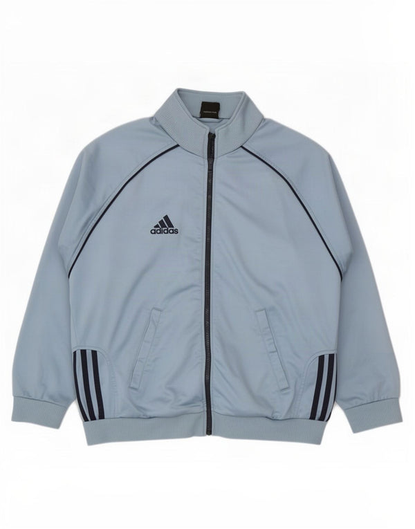 Jachetă de top pentru trening Adidas Loose Fit pentru bărbați UK 34/36 Small Blue