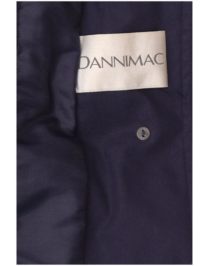 Palton pentru femei Dannimac UK 18 XL Bleumarin Poliester Clasic