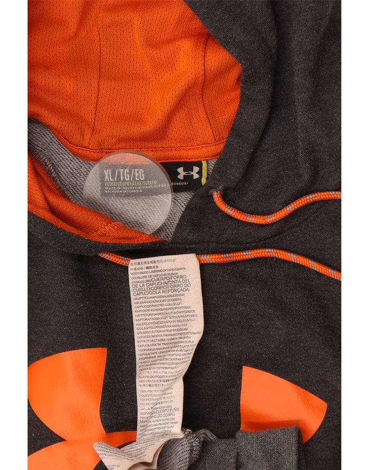 Pulover grafic pentru bărbați Under Armour XL poliester gri