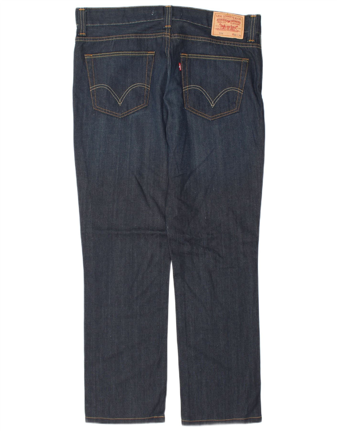 Blugi pentru bărbați Levi's 511 Slim W38 L31 Bumbac bleumarin