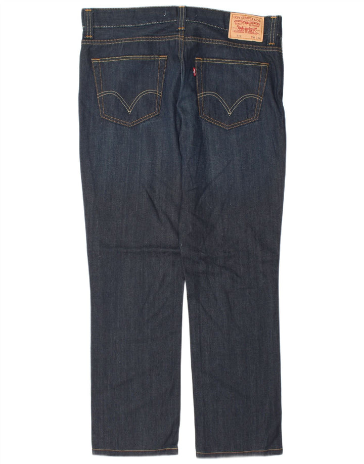 Blugi pentru bărbați Levi's 511 Slim W38 L31 Bumbac bleumarin