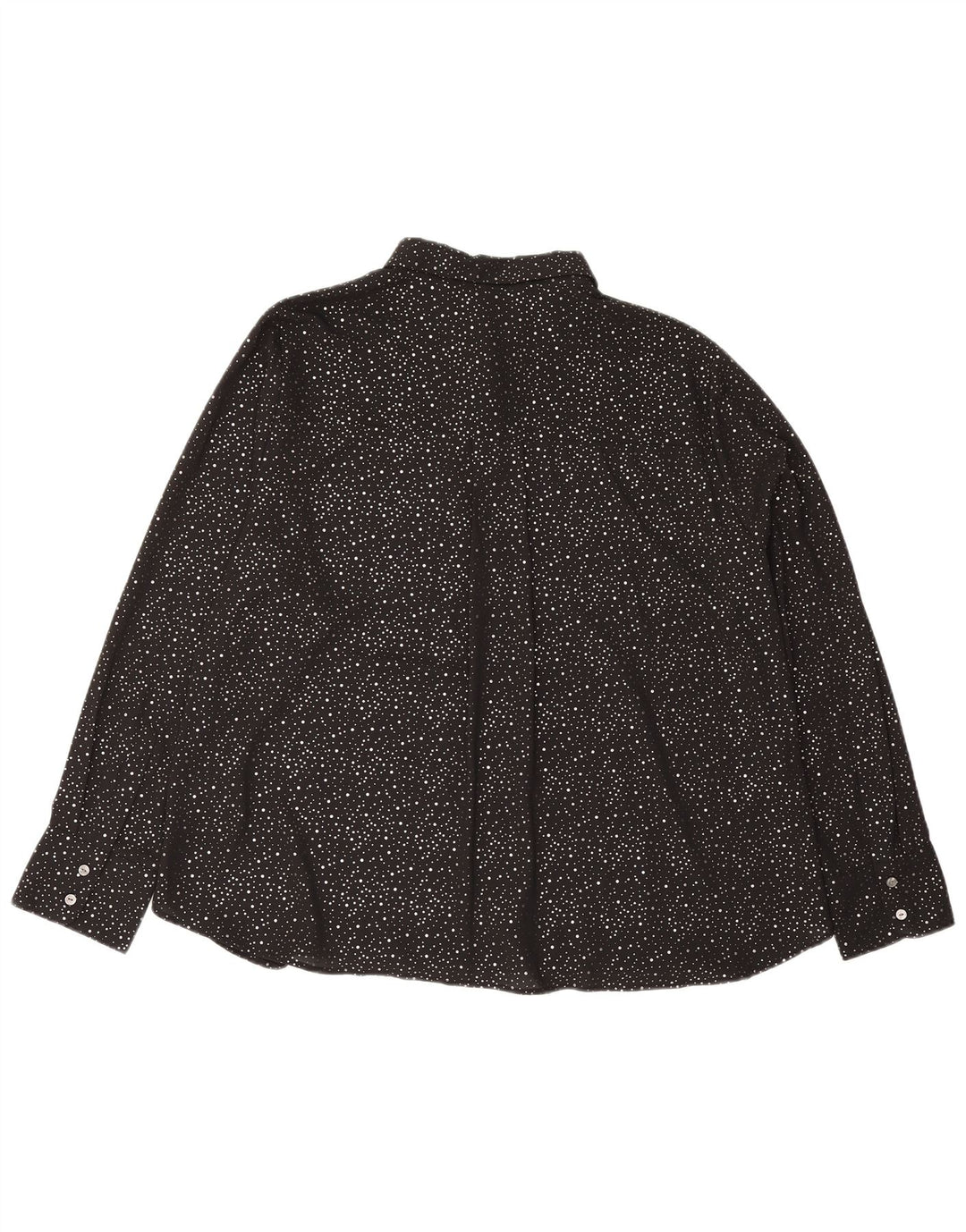 Bluză cămașă supradimensionată pentru femei Marks & Spencer UK 18 XL cu pete negre