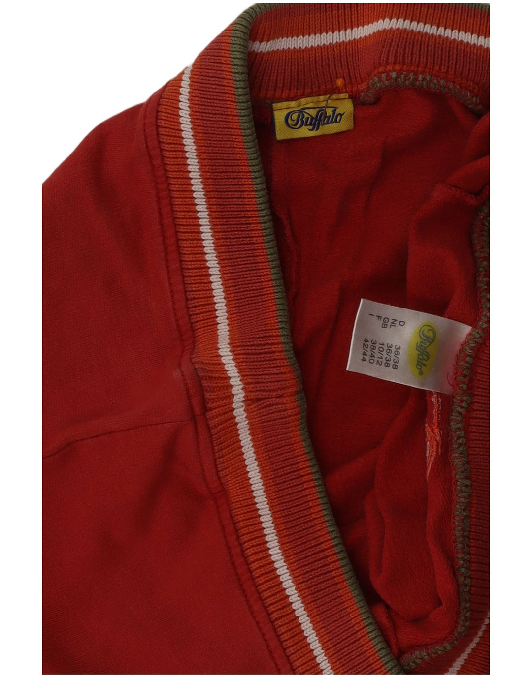 Pantaloni de trening pentru femei BUFFALO UK 10/12 bumbac portocaliu mediu