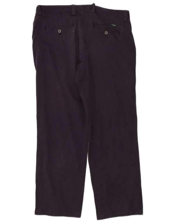 Pantaloni Chino Drepți Dockers pentru bărbați, cu ajustare confortabilă, L38 L32, bumbac bleumarin