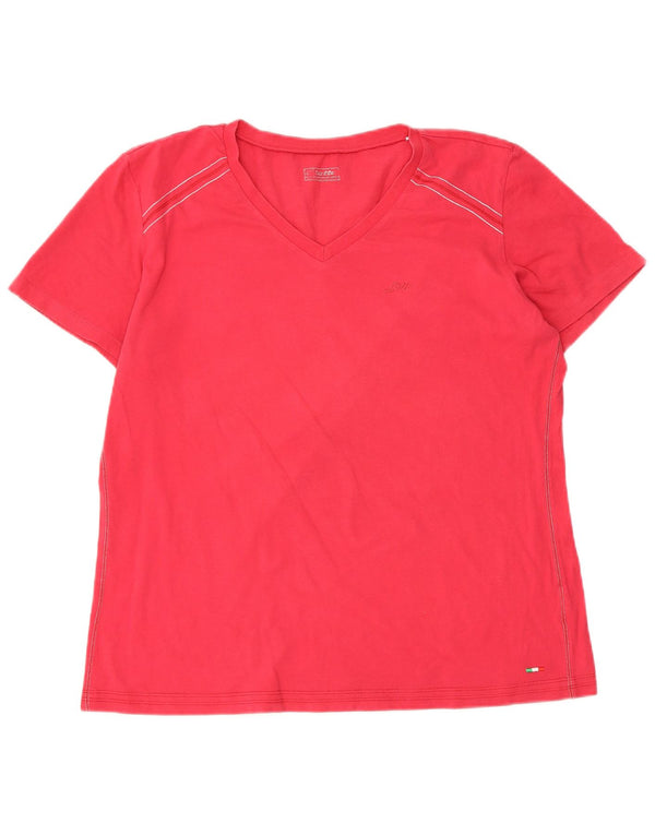 Tricou pentru femei Lotto Top UK 14 Large Pink