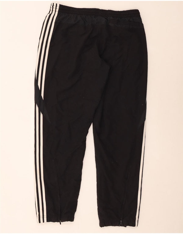 Pantaloni de trening Adidas pentru bărbați Joggeri poliester mediu negru